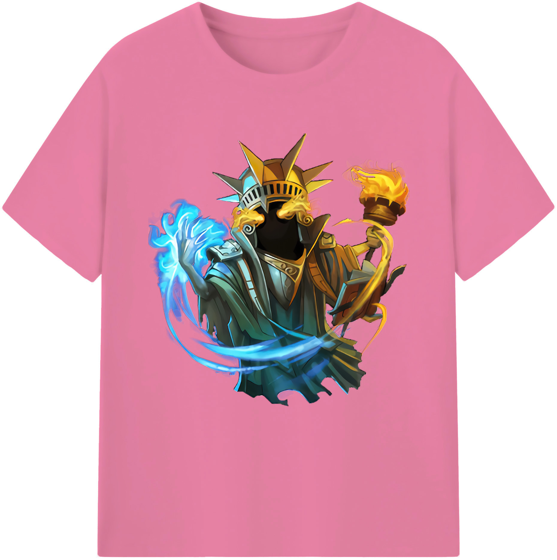 リーグ・オブ・レジェンド League of Legends LOL 綿100％半袖Tシャツ（フロントプリント）